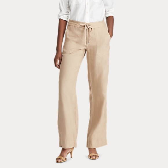 Lauren Ralph Lauren Linen Pants size 6 - Picture 1 of 15